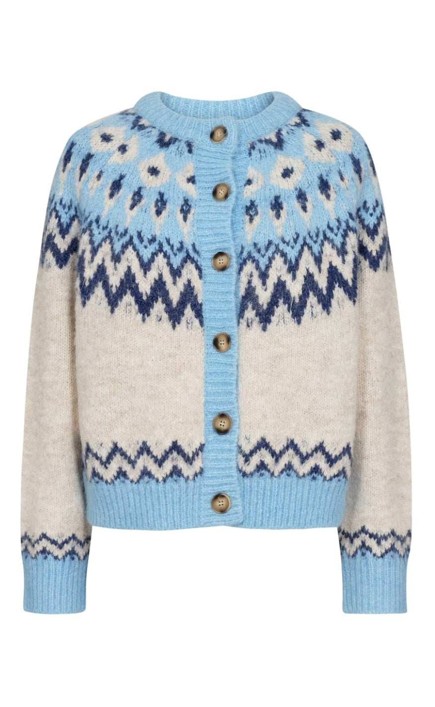 Gossia Cardigan - Sole - Blue Mix