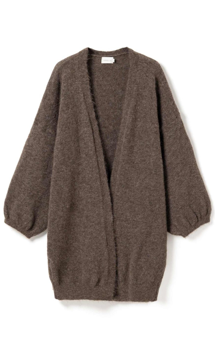 Noella Cardigan - Maricela - Timber Brown Melange