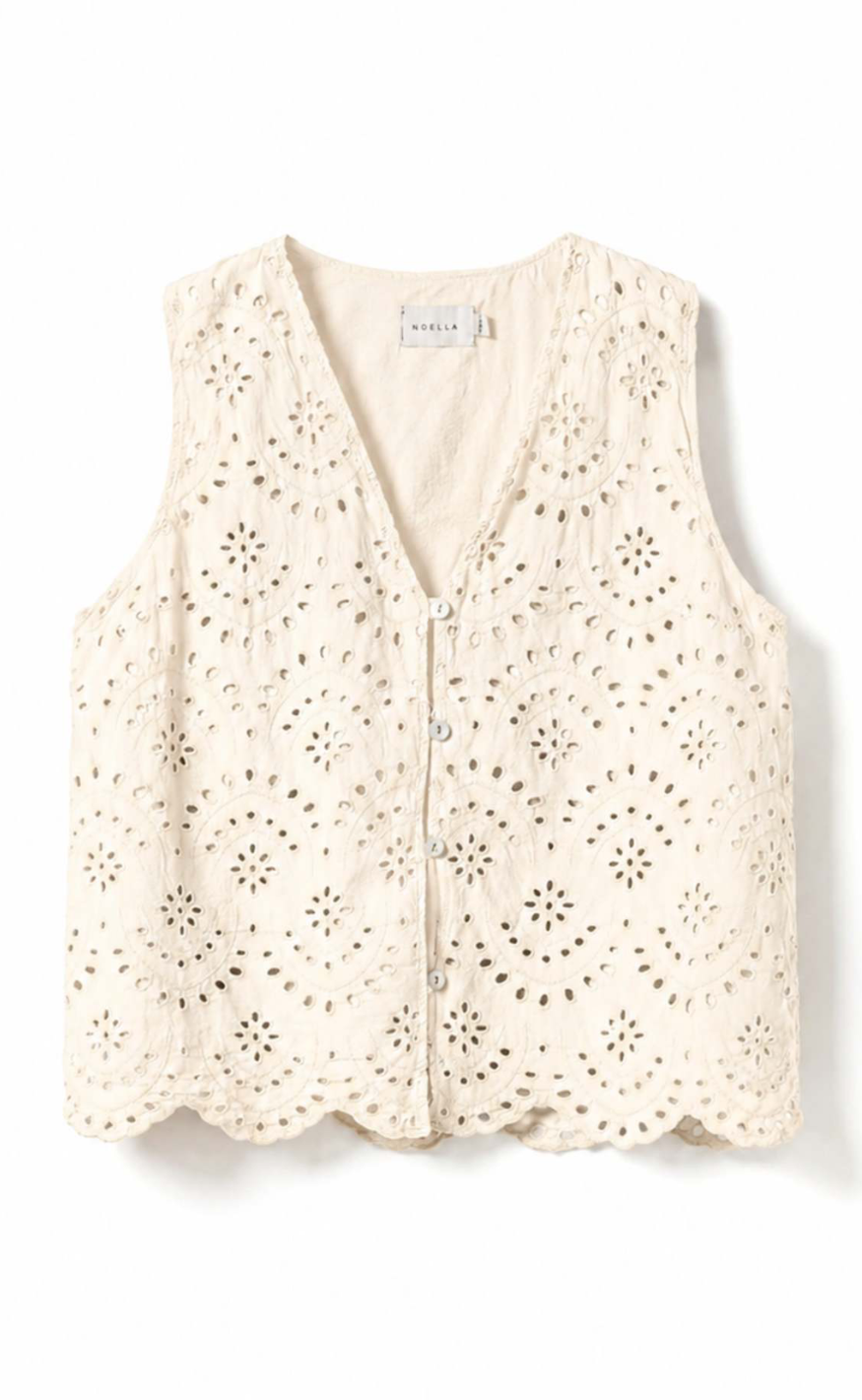 Noella Vest - Maite - Ivory