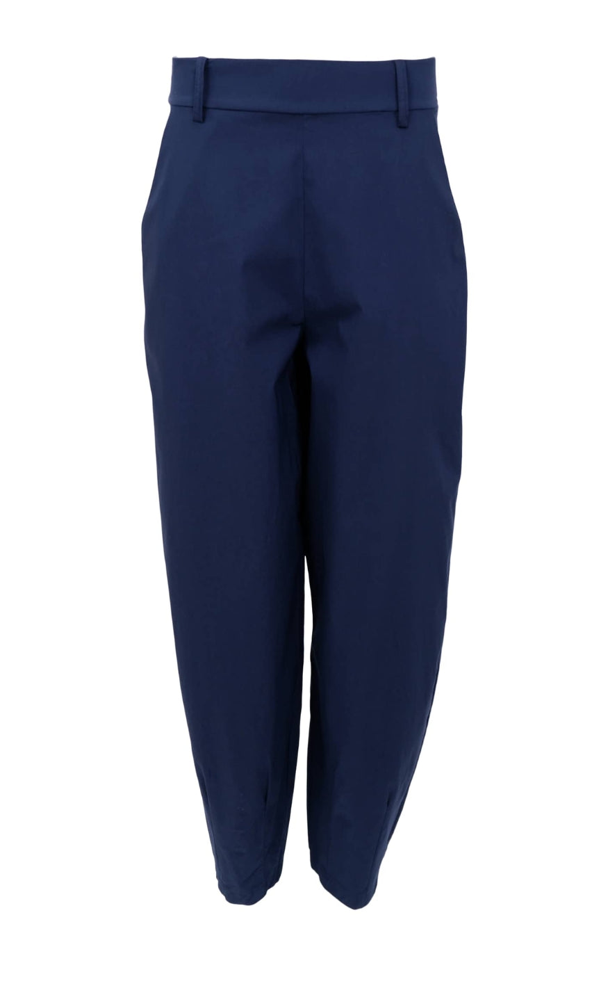 Black Colour Bukser - Beate Barrel - Navy