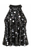 Say INA Copenhagen Topp - Ava - Black Sequin