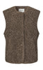 Lollys Laundry Vest - Vada - Dark Mokka