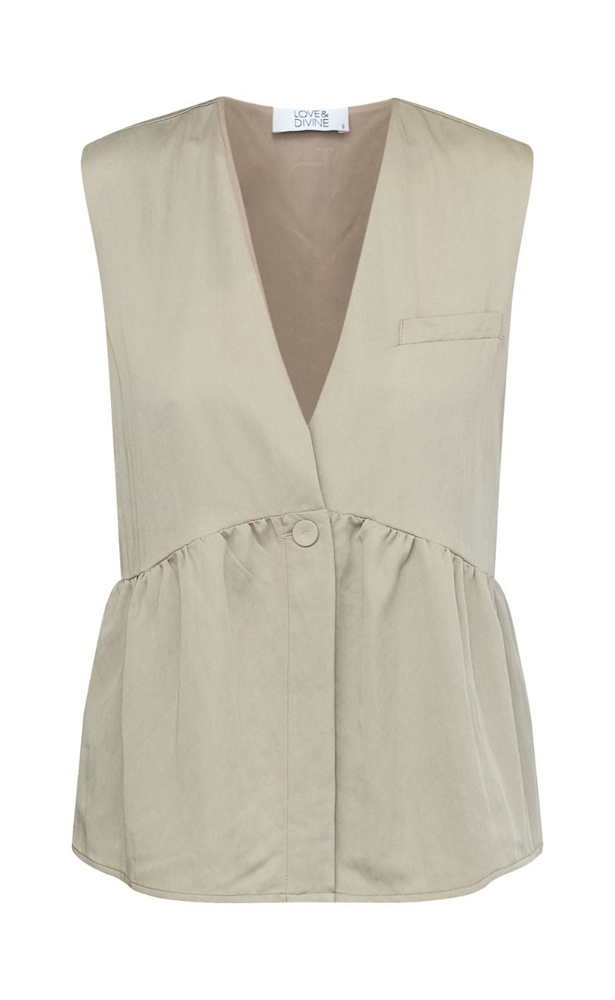 Love & Divine Topp - Love1478 - Sandstone