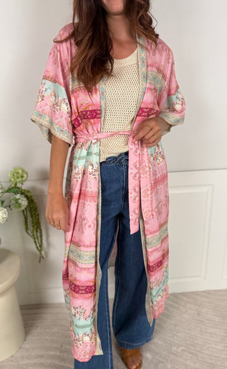 Marta Du Chateau Kimono - Ajla - Rosa6534tpk