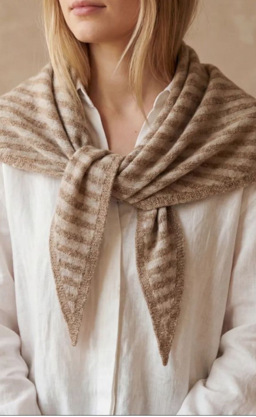 Marta Du Chateau Skjerf - Icana - Taupe