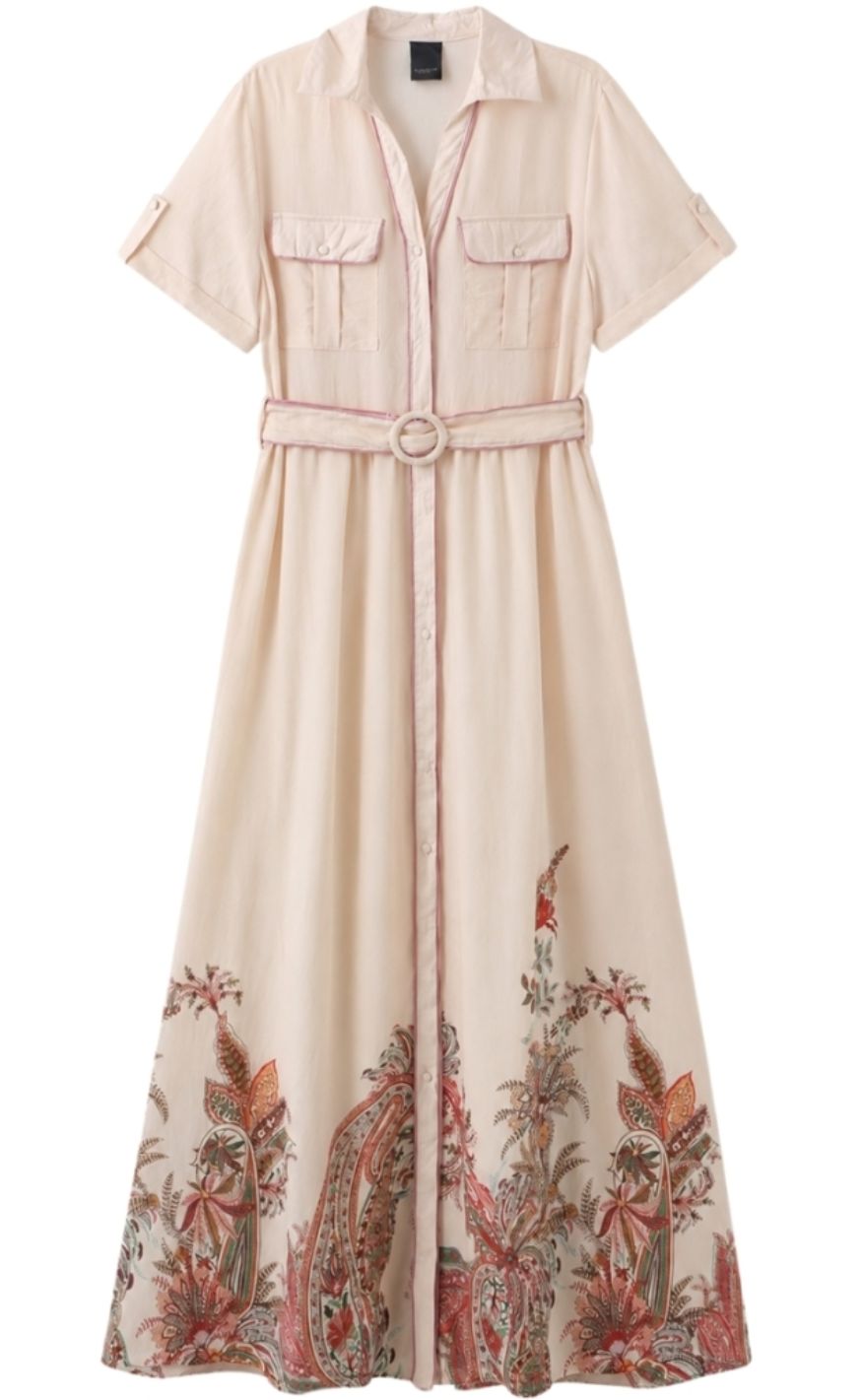 Luxzuz Kjole - Vibe - Lotus Flower 3080