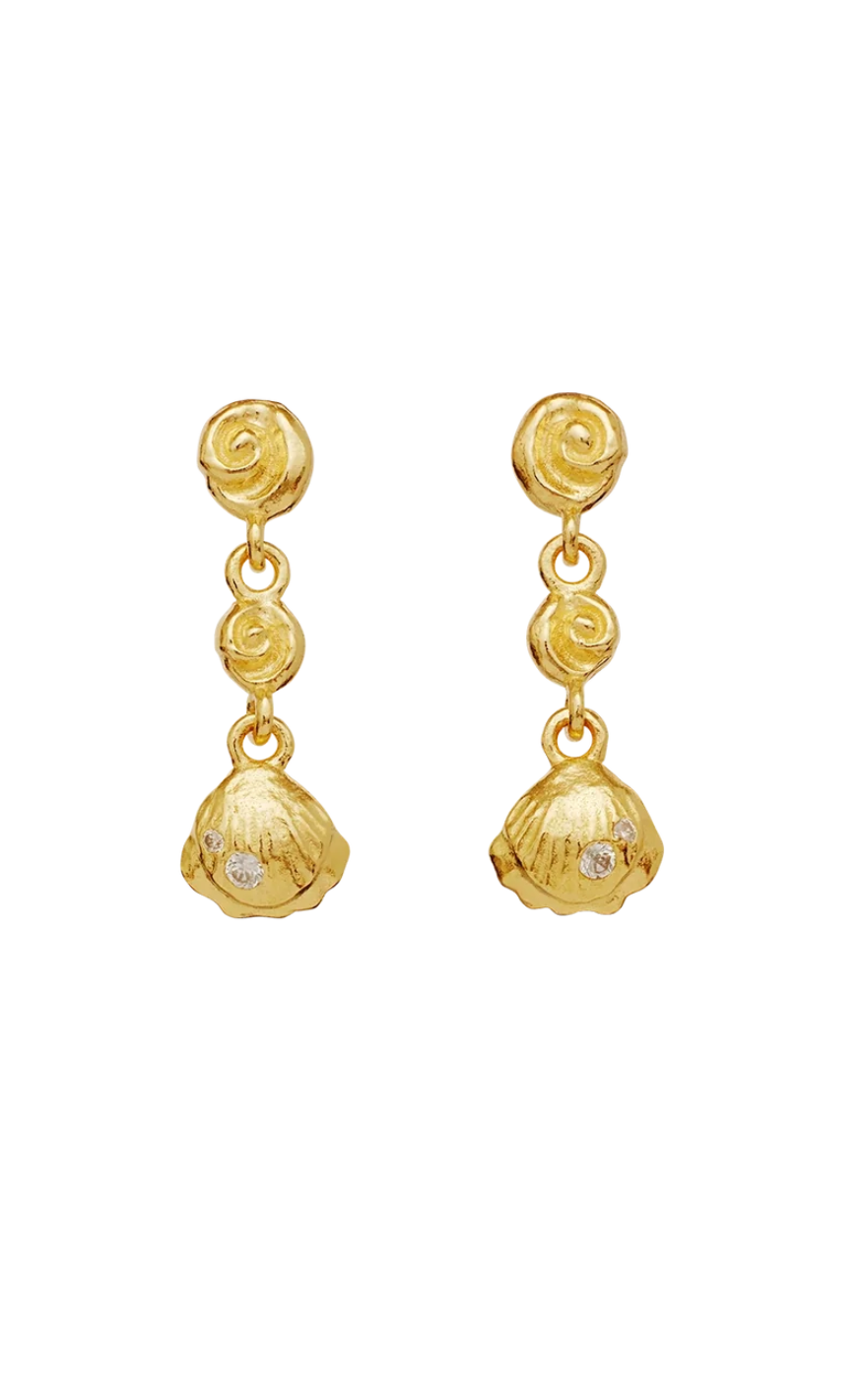 Maanesten Øreringer - Andrina - Gold Colour