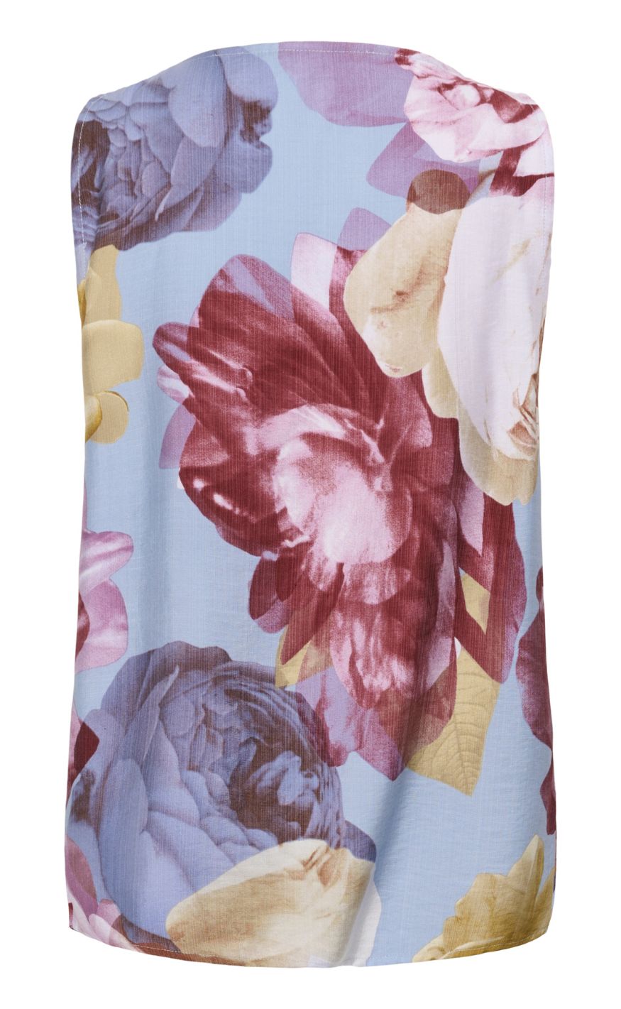 Culture Topp - Magna Greece - Blue//Pink/Yellow Flower