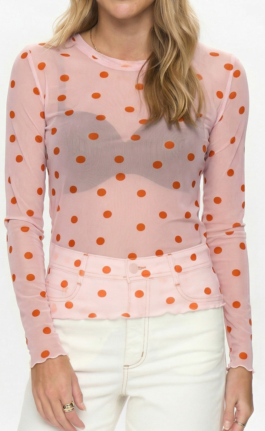 Nümph Bluse - Sine - Pink Lady