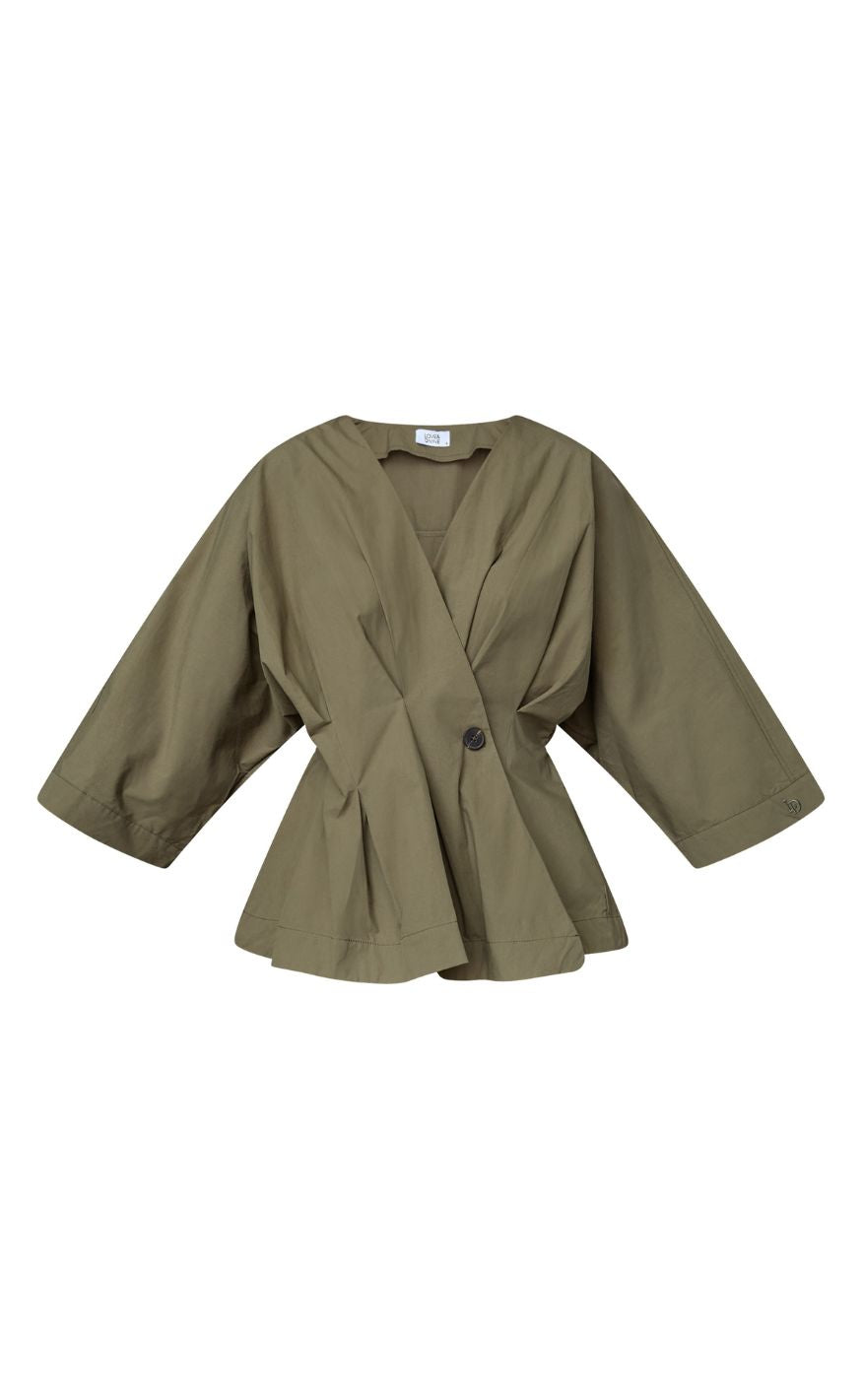 Love & Divine Skjorte - Love1510 - Khaki