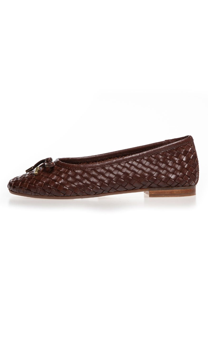 Copenhagen Shoes Ballerinaer - Lucie - Dk Brown