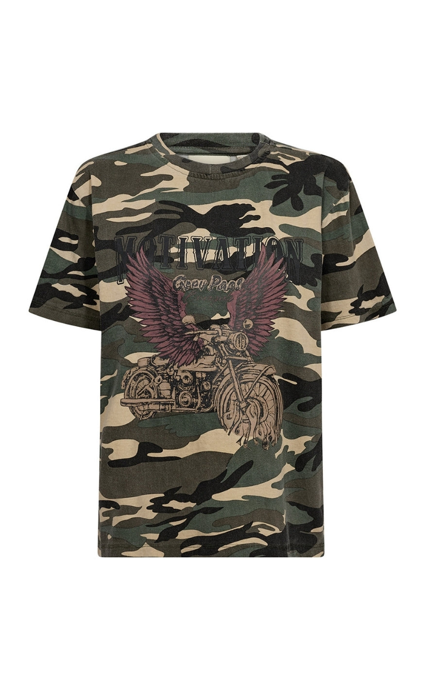 Depeche T-shirt - Liza Camo - Camouflage