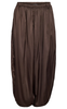 Noisy May Bukser - Louise Satin Balloon - Chocolate Brown