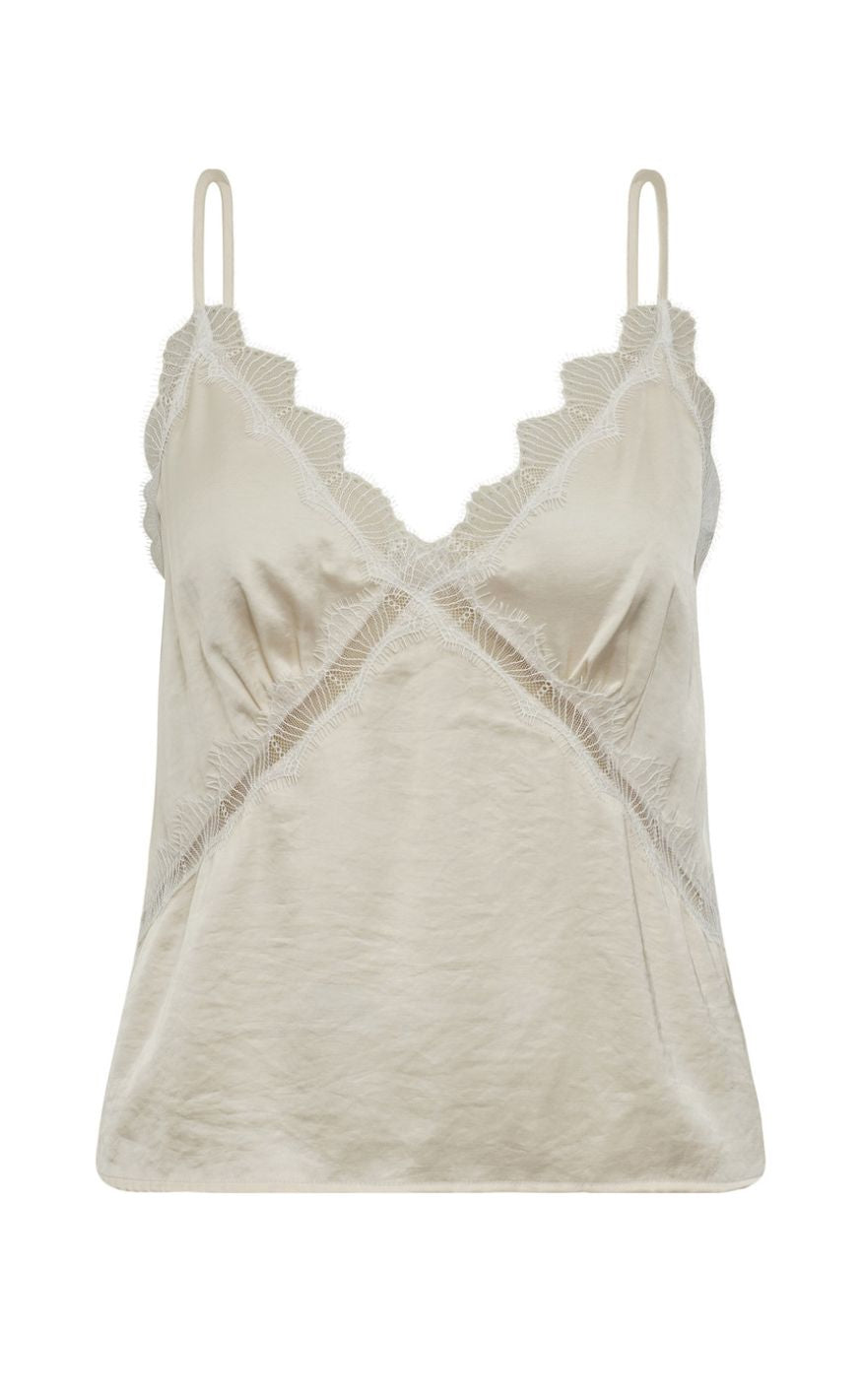 A-View Topp - Zoe - Pale Yellow