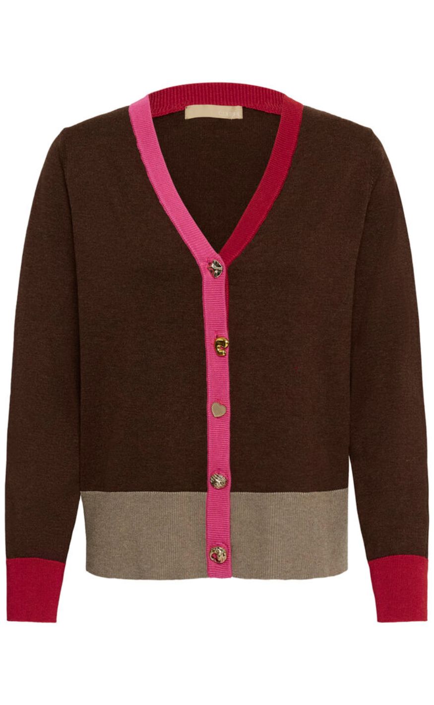 Culture Cardigan - Clare Annemarie - Coffee Bean Melange