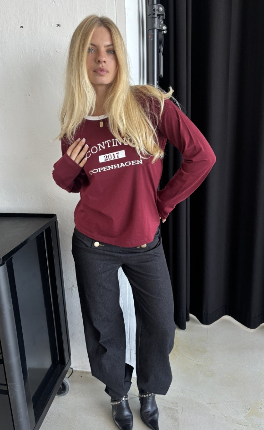 Continue Bluse - Dea - Bordox