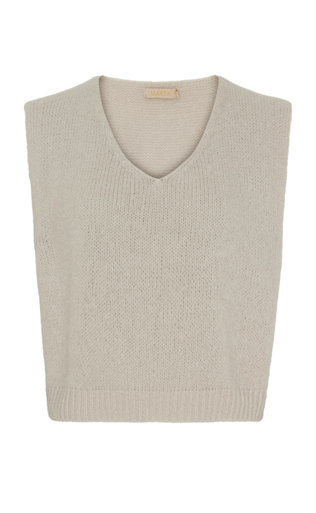 Marta Du Chateau Vest - Marlene - Beige