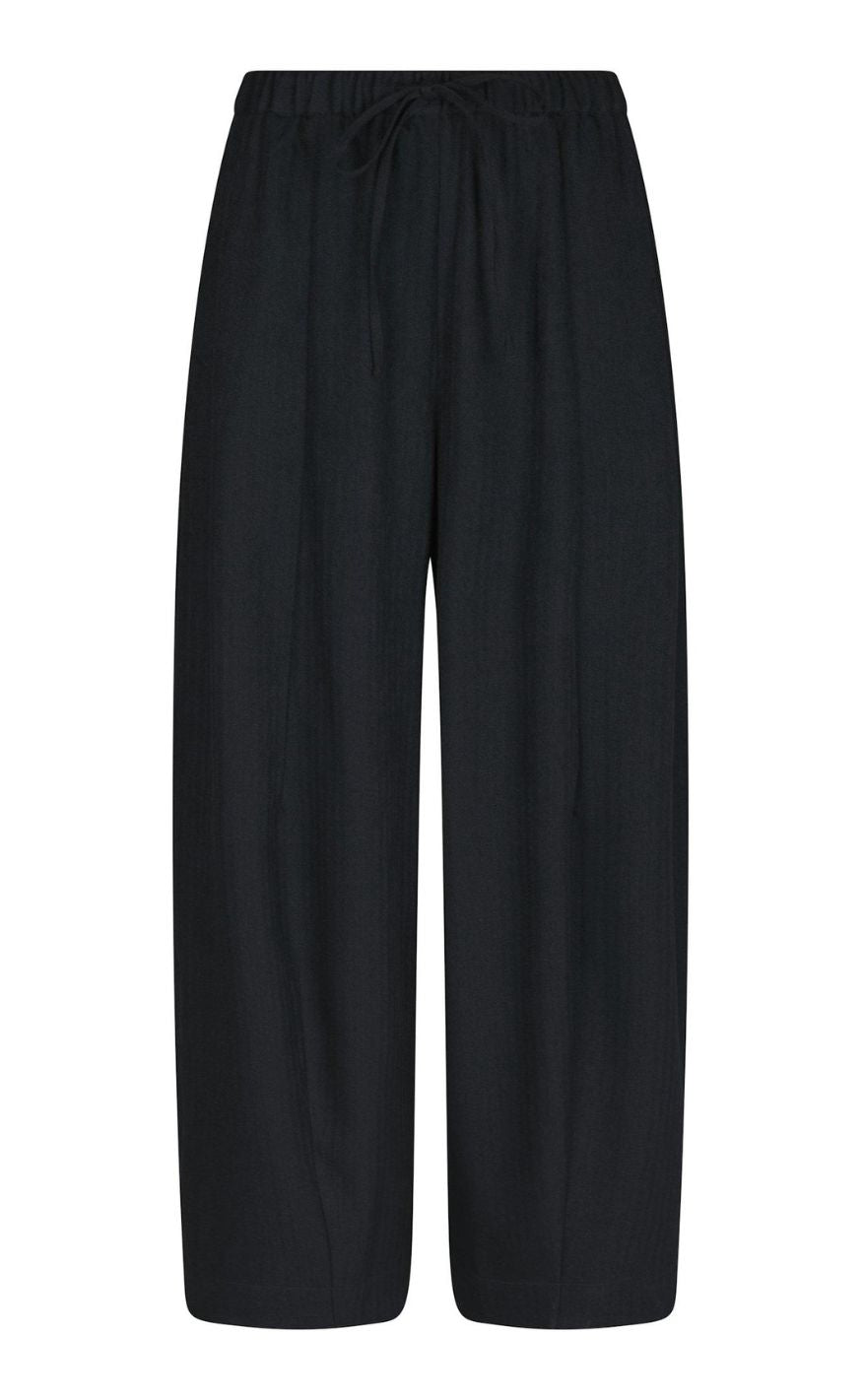 Neo Noir Bukser - Eveline Pinstripe - Navy