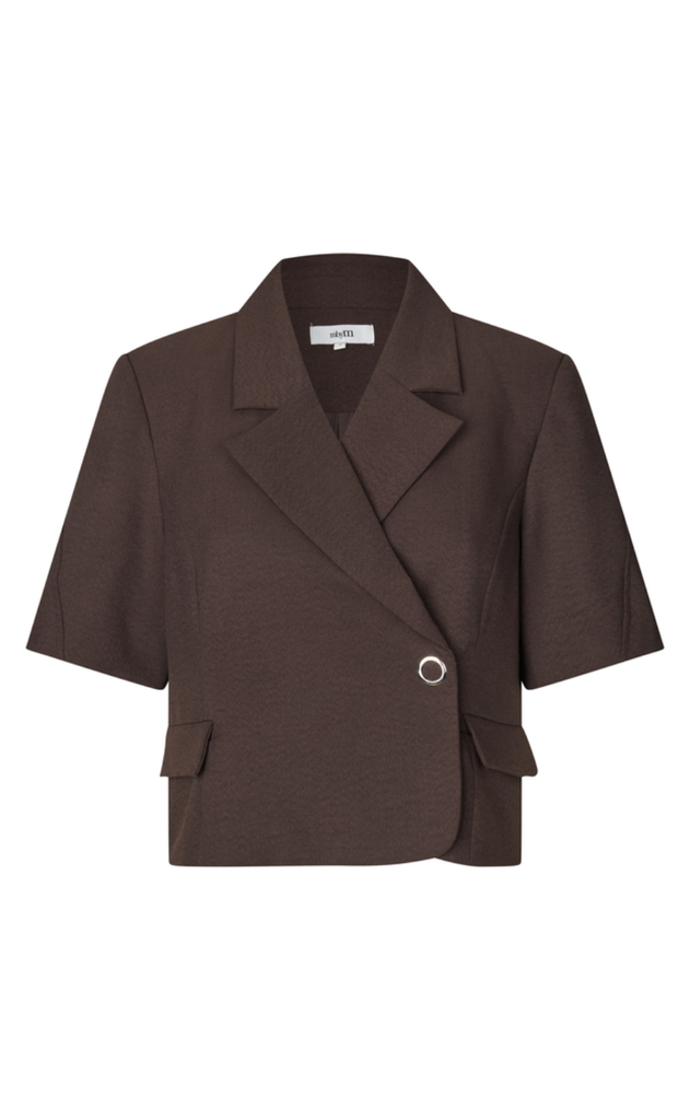 MbyM Jakke - Robina - Chicory Coffee Melange