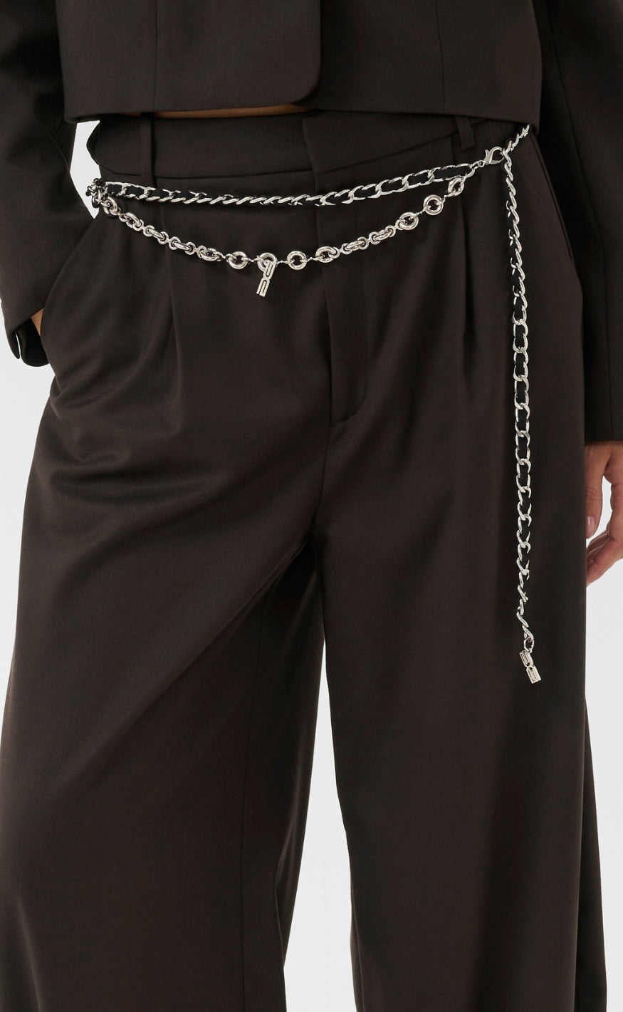 Gestuz Belte - Zinnia Chain - Silver