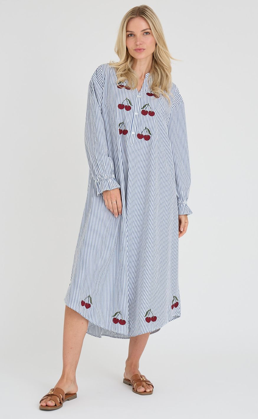 A-View Kjole - Alize - Blue/White Stribe