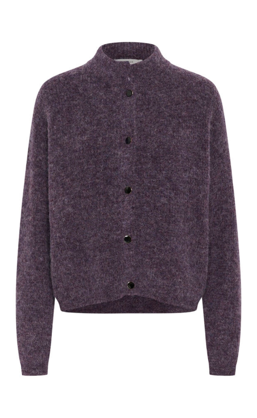 Gestuz Cardigan - Alpha Short - Juniper Melange