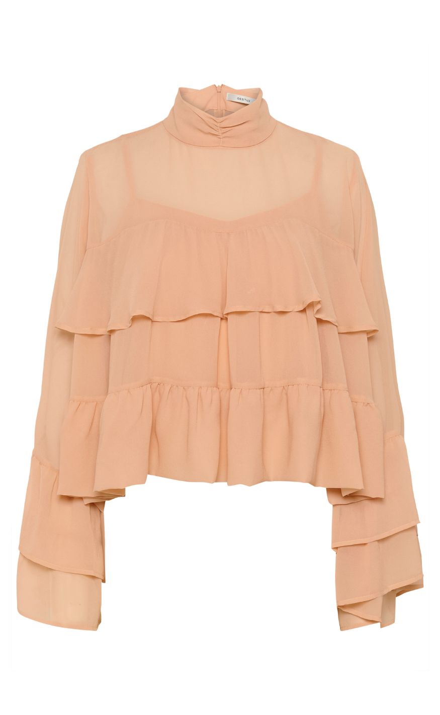 Gestuz Bluse - Chiffany - Maple Sugar