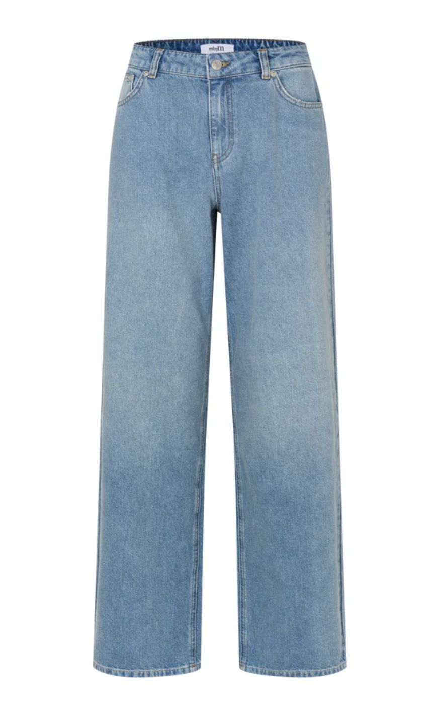 MbyM Bukser - Cadian-M - Light Blue Brushing