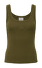 Gestuz Topp - Drew Logo 2.0 - Military Olive