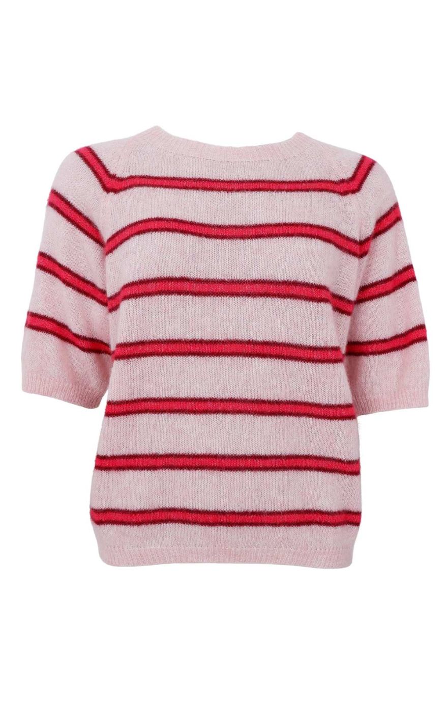 Black Colour Genser - Dell SS - Rose Red