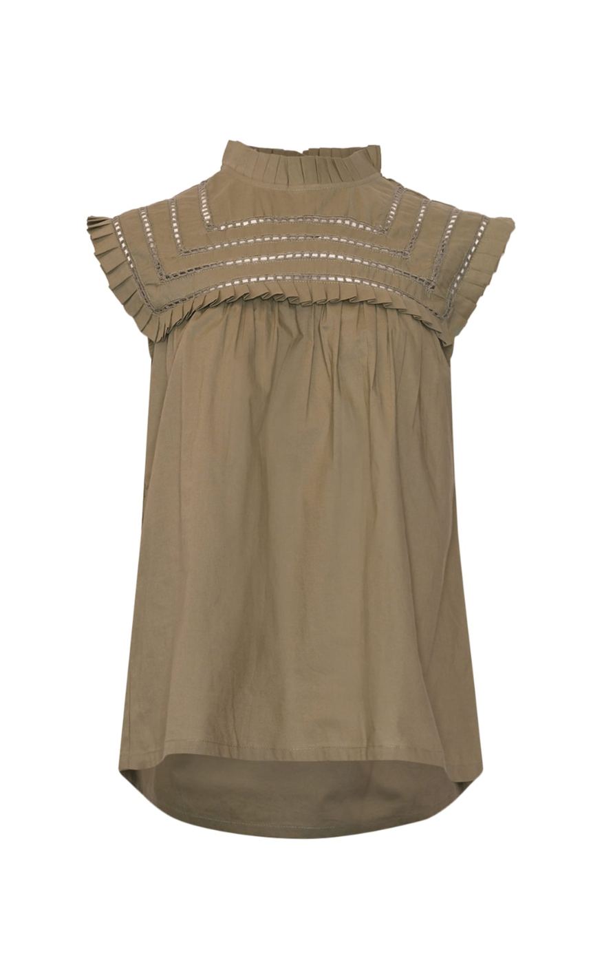 Noella Bluse - Kama - Sage Green