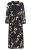 Culture Kjole - River - Brown/White Floral