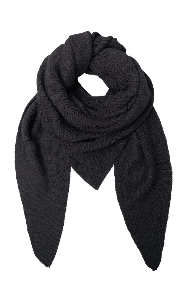 Black Colour Skjerf - Bex Solid - Black