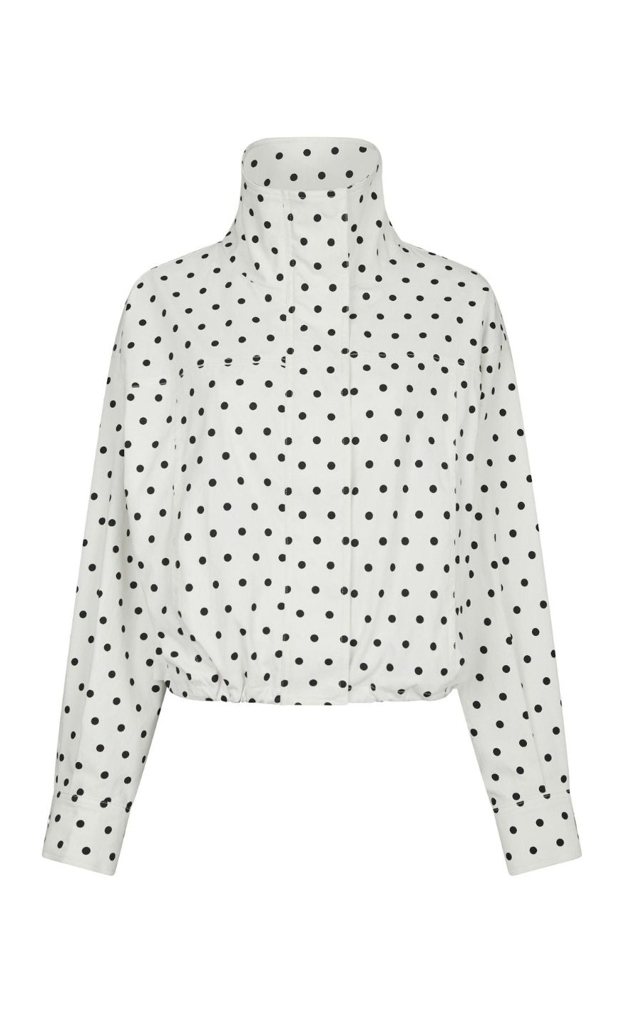 Neo Noir Jakke - Callisa Dot - White