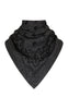 Neo Noir Skjerf - Adelina Paisley - Antracit Melange