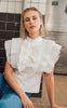 Gossia Bluse - Zelnie - Off-white