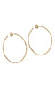 ENAMEL Copenhagen Øredobber - Organic Arena Large - Gold Colour