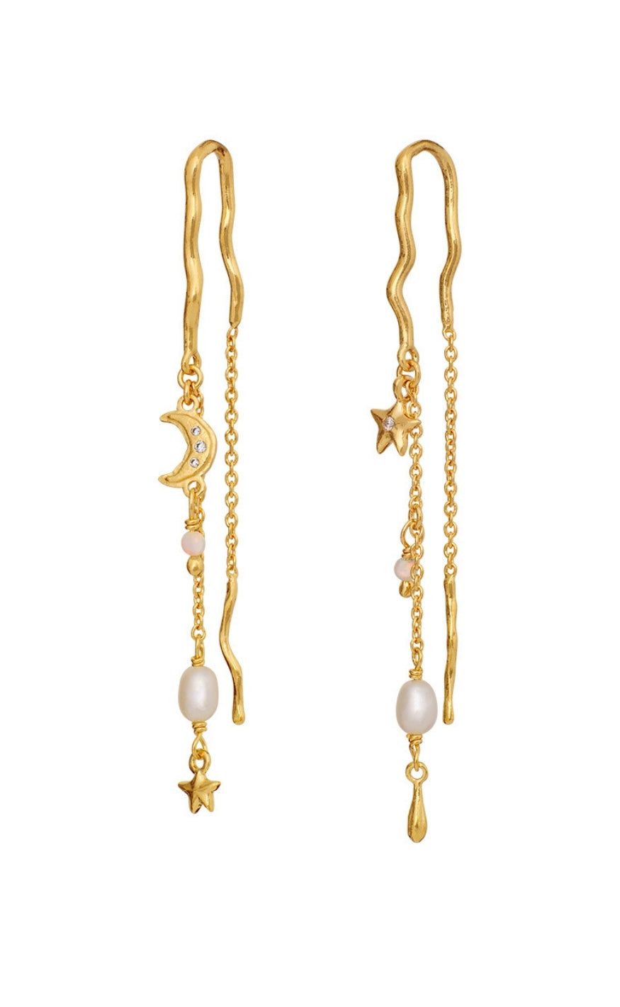 Maanesten Øreringer - Luzia - Gold Colour