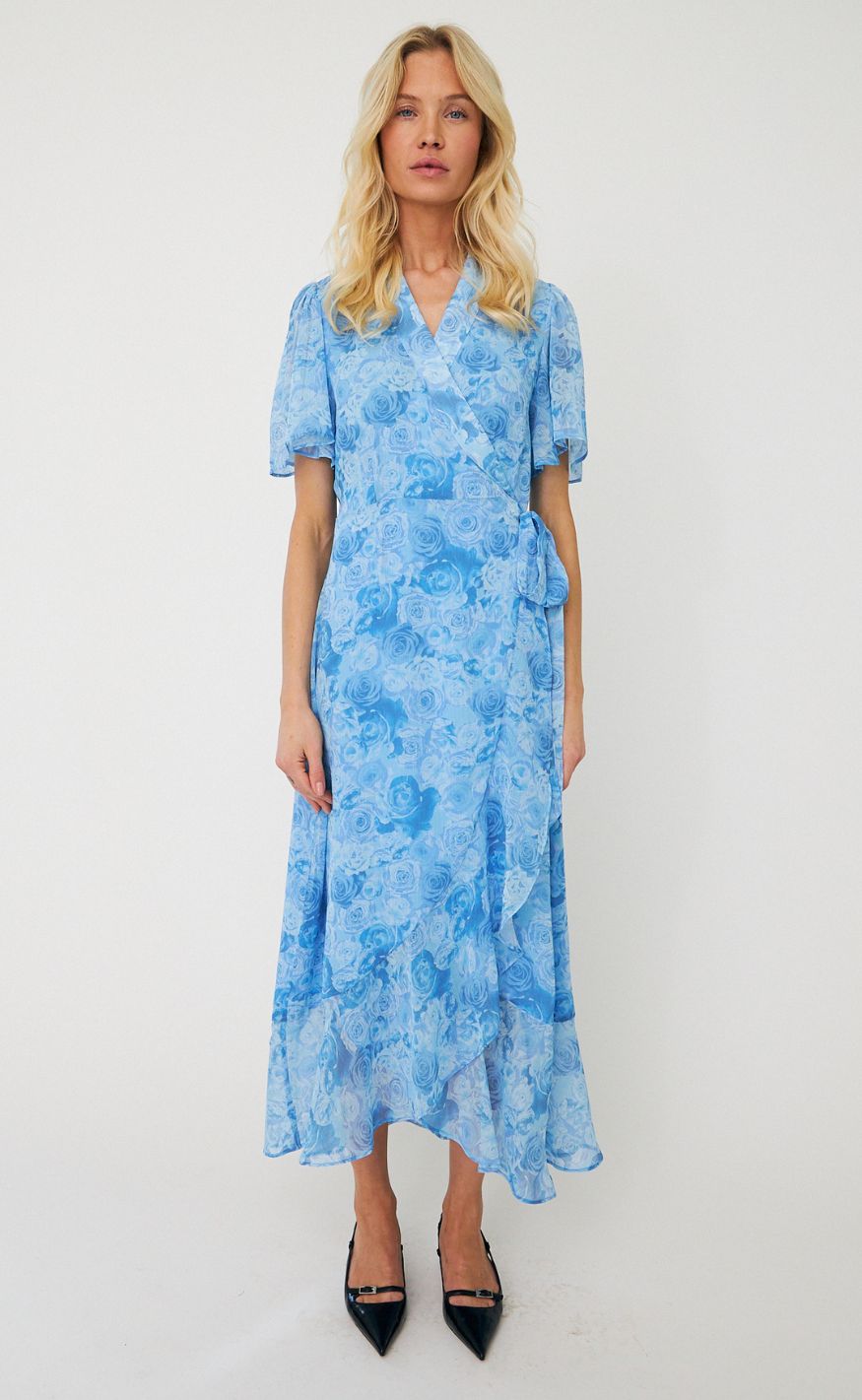 Cras Kjole - Linea - Blue Rosengarden