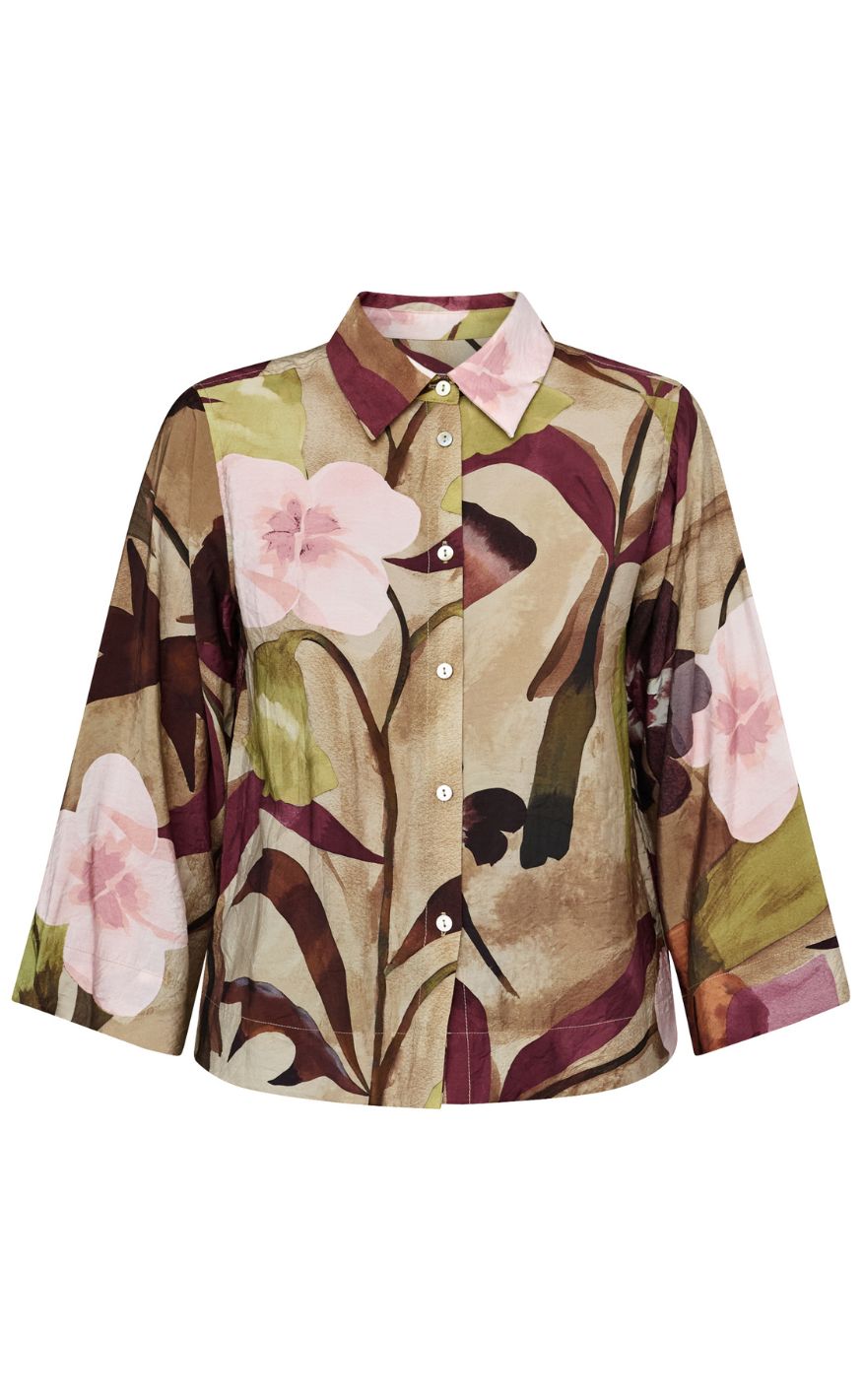 Love & Divine Skjorte - Love1569 - Autumn Flower