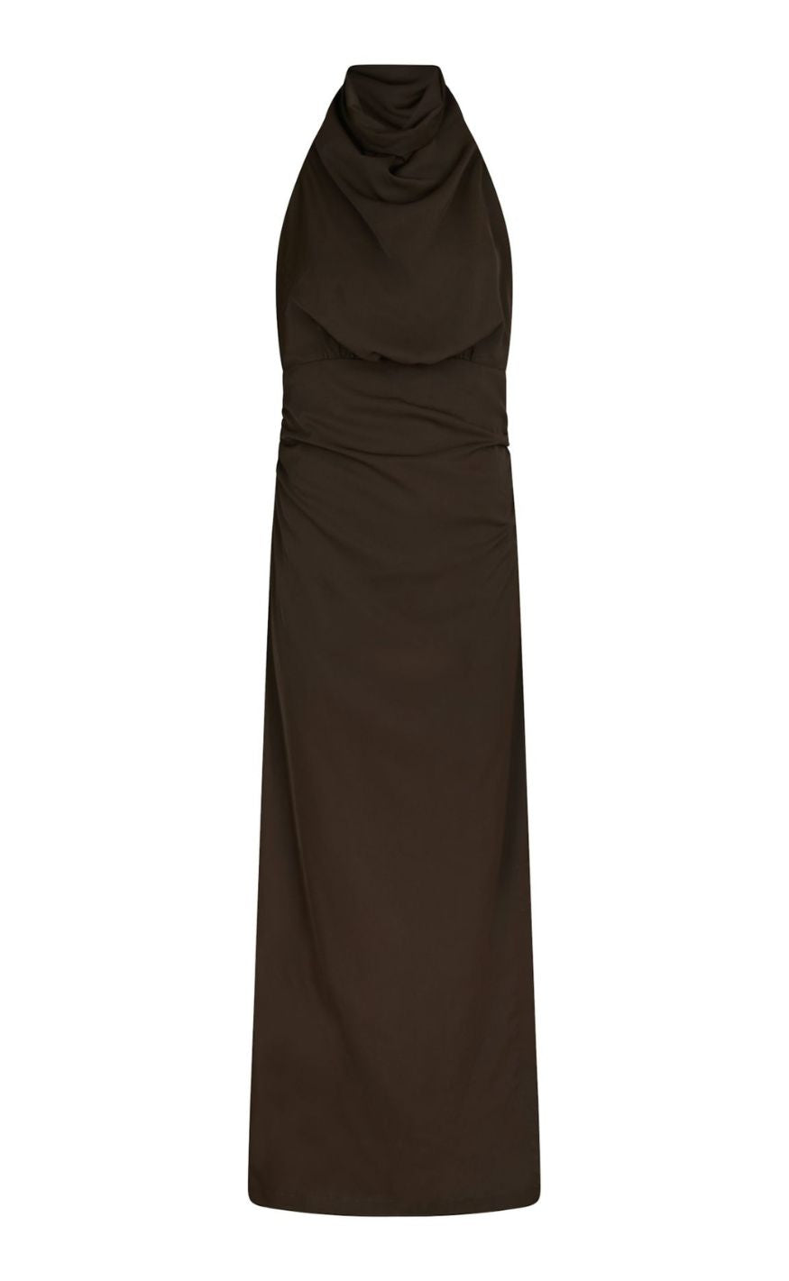 Neo Noir Kjole - Dunie - Dark Brown