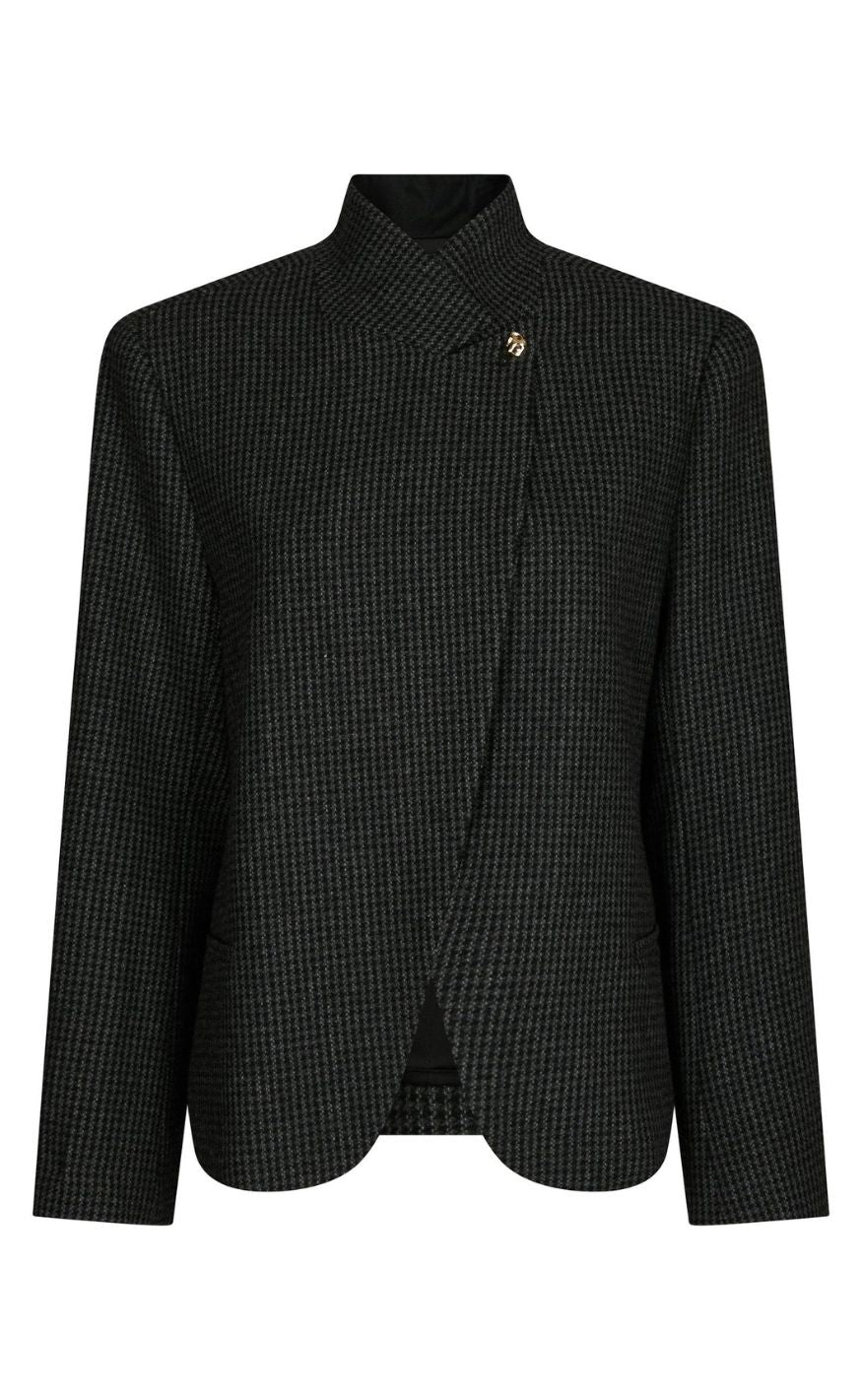 Neo Noir Blazer - Paria Check - Dark Grey