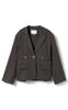 Noella Blazer - Marcie - Brown Herringbone