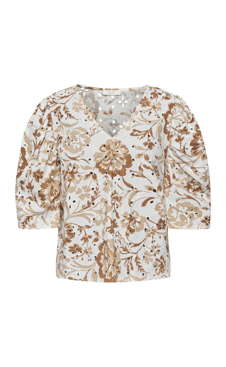 Sisters Point Topp - GILMA-N.T2 - Cream/Brown