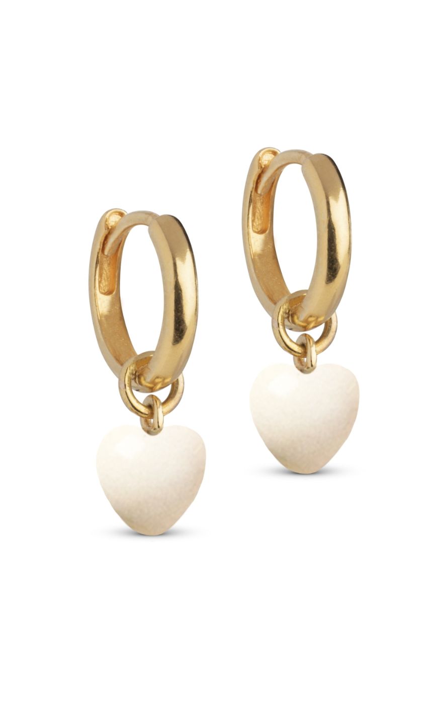 ENAMEL Copenhagen Øreringer - Amore Hoops - Daisy