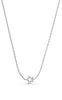 ENAMEL Copenhagen Halskjede - Organic Star - Silver Colour