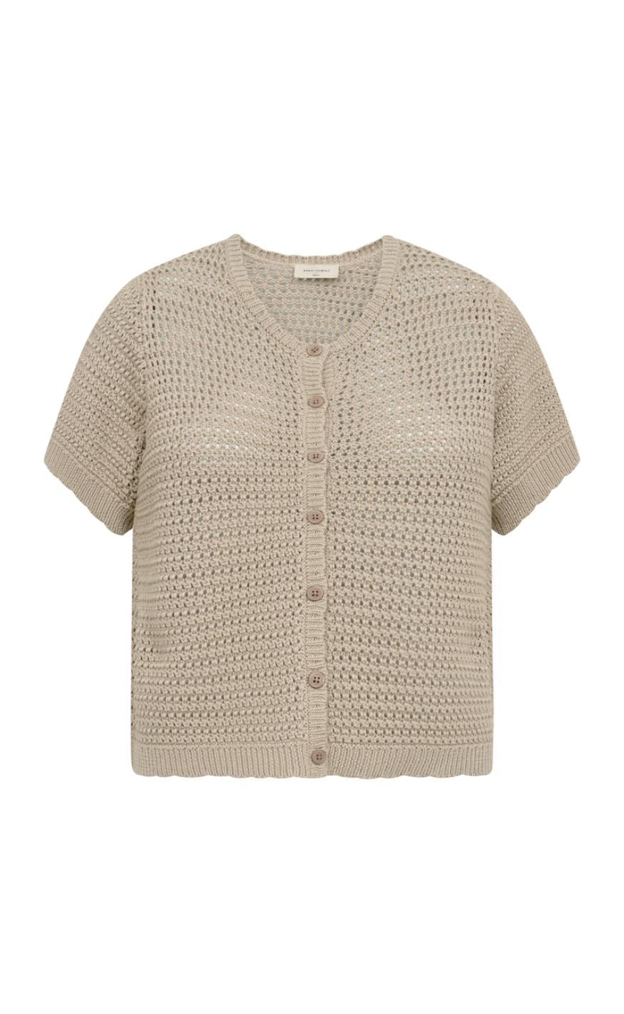 Freequent Cardigan - Tota - Silver Mink