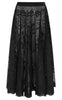 Lollys Laundry Skjørt - Collins Midi - Black
