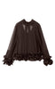 Noella Bluse - Latanietta - Chocolate