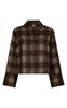 Neo Noir Skjorte - Jaylin Flannel Check - Warm Grey
